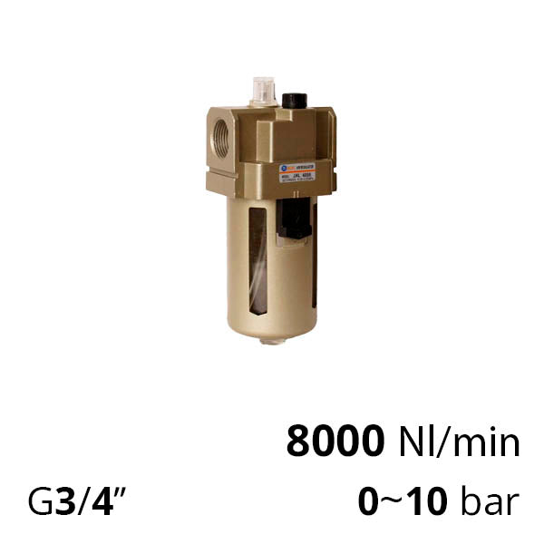 Пневматические лубрикаторы 3/4 дюйма SA-L40-20