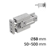 Фото Пневматичні циліндри з напрямними серія SC-CPIH по стандарту ISO 15552 (раніше ISO 6431)