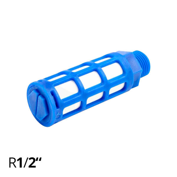 SF-PUL - Пневмоглушитель наружная резьба R1/8~1/2" пластиковый