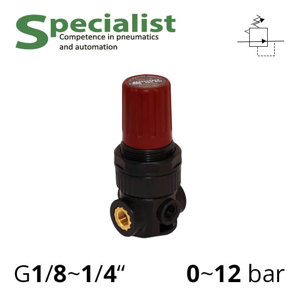 SSA-MR-039-R-FA-RM - серія мінірегулятор тиску з підвищеною точністю регулювання AirComp
