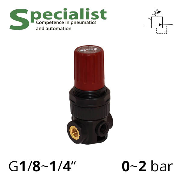 SSA-MR-039-R - серія механічних мінірегуляторів зі скиданням надлишкового тиску повітря AirComp